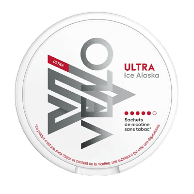 VELO | ICE ALASKA ULTRA X-STRONG | Nicotine Pouches - Grossiste snus, nicotine pouches Maroc