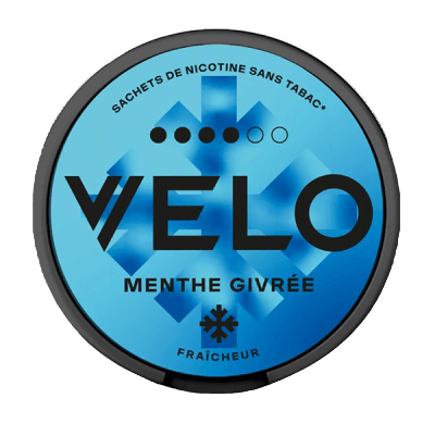 VELO | MENTHE GIVRÉE X-STRONG | Nicotine Pouches - Grossiste snus, nicotine pouches Maroc