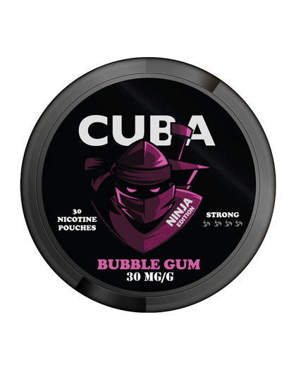 Cuba | Ninja Bubble Gum | Nicotine Pouches