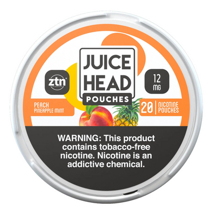 Juice Head | Peach Pineapple Mint - 12mg | Nicotine Pouches