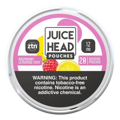 Juice Head | Raspberry Lemonade Mint - 12mg | Nicotine Pouches