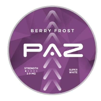 PAZ | Berry Frost | Nicotine Pouches