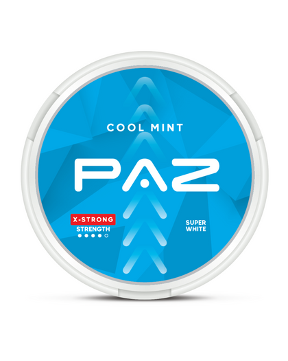PAZ | Cool Mint Extra Strong | Nicotine Pouches