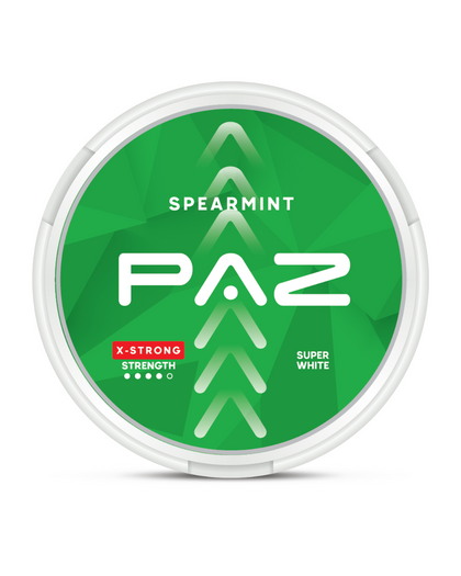 PAZ | Spearmint Extra Strong | Nicotine Pouches