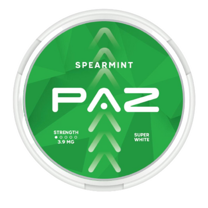 PAZ | Spearmint | Nicotine Pouches