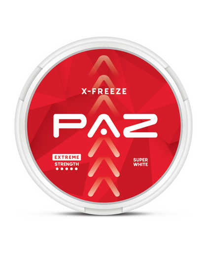 PAZ | X-Freeze Extreme | Nicotine Pouches
