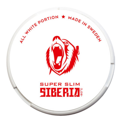 Siberia | -80 ℃ All White Super Slim | Nicotine Pouches